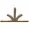 Ekena Millwork Richland Rough Sawn Timber Gable Bracket, Douglas Fir, 84"W x 56"H x 4"D x 6"F, 16/12 Pitch GBW084X56X0406RIC00RDF - alternate 3